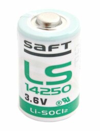 Bateria litowa SAFT LS14250 1/2AA 3,6V LiSOCl2 rozmiar