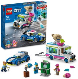 LEGO City, klocki, Policyjny pościg za furgonetką