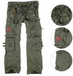 Surplus Spodnie Bojówki Royal Traveler Olive - XXL