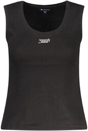 TOMMY HILFIGER DAMSKI TANK TOP CZARNY