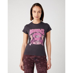 t-shirt donna wrangler 112343676 black