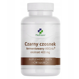 Medfuture Czarny Czosnek Fermentowany 400 mg, 60 kapsułek