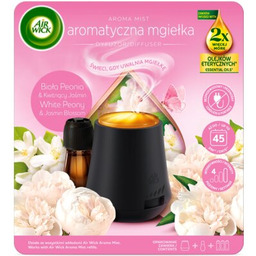 AIR WICK Odświeżacz powietrza Aromatyczna Mgiełka Biała peonia