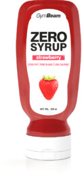 GymBeam ZERO SYROP Truskawkowy 320 ml
