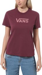 t-shirt damski VANS FLYING V CLASSIC Prune