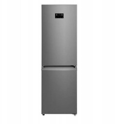 Toshiba Chłodziarko-zamrażarka GR-RB449WE srebrna Dual Cooling