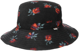 Kapelusz Tekstylny Dylano Roses Bucket by Brixton, czarny,