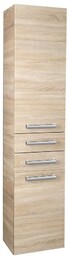 VEGA słupek wysoki 35x184x31cm, dąb platin VG985 TYLKO