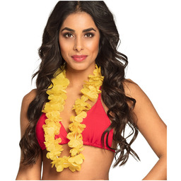 Hawajski naszyjnik Ohana żółty