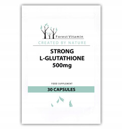 FOREST VITAMIN Strong L-Glutathione 500mg 30caps