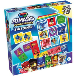TACTIC Gra logiczna 3w1 PJ Masks 60483 Zyskaj