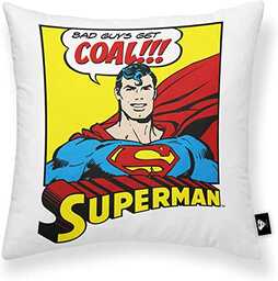 BELUM 100% bawełna Superman Comic A 45x45cm, miękka