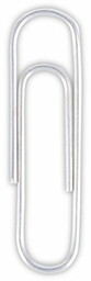 Spinacze biurowe 50mm OFFICE PRODUCTS niklowane 100szt. /18085015-05/