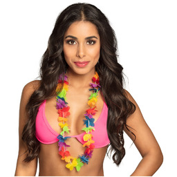 Hawajski naszyjnik tęczowy