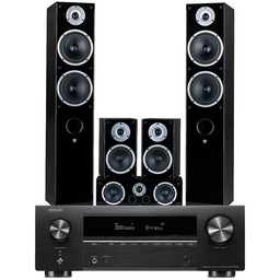 Zestaw: amplituner Denon AVR-X1800H + kolumny do kina