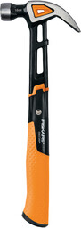 Fiskars 1027202 IsoCore Młotek stolarski z zakrzywionym pazurem,