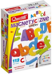 Quercetti, Magnetyczne litery