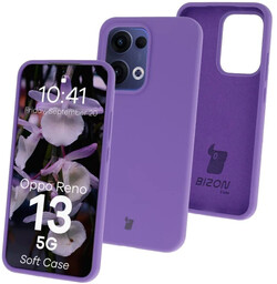 Bizon Silikonowe etui Soft Case do Oppo Reno13,