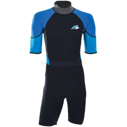 Pianka neoprenowa F2 krótka short męska Rebel niebieski