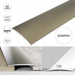 Listwa łączeniowa progowa Effector A73 100 cm 120