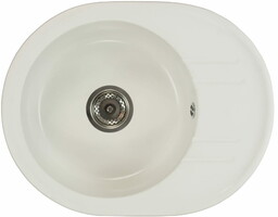 Zlewozmywak granitowy BELLA Biały