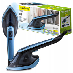 Żelazko Parowe ceramiczne 2w1GENERATOR Pary Parownica 1800W długa