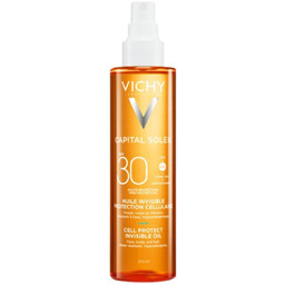 Vichy Capital Soleil Invisible SPF30 suchy olejek przeciwsłoneczny