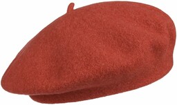 Beret Baskijski Damski by Seeberger, rdzawy, One Size