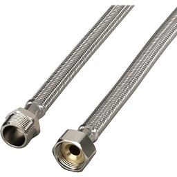 Xavax 00110959 Wąż Dopływowy Zmywarki/Pralki, 1 m, Stalowy