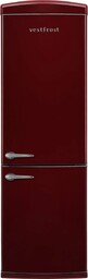 Lodówka Vestfrost VR-FB373-2E1BR bordo