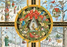 Ravensburger Świąteczne ptaki śpiewające 500 sztuk puzzli