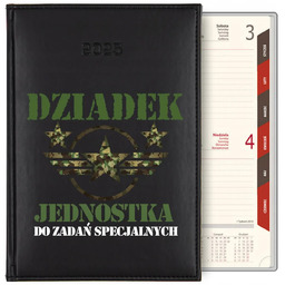 KALENDARZ B5 2025 PREZENT DLA DZIADEK JEDNOSTKA