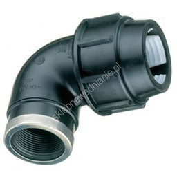 Kolano PE 90 GW 63 x 2"