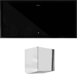 Okap kuchenny GLOBALO NOVELTI 100.1 Black + TZ