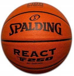 Piłka Do Koszykówki Spalding TF-250 React Fiba Rozmiar
