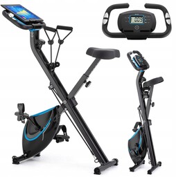 Rower Stacjonarny Składany Rowerek Treningowy Magnetyczny Do 120