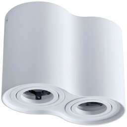 Oprawa Halogenowa Natynkowa Lampa Podwójna Tuba Spot Ruchoma