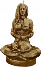 ŚWIECA Z WOSKU PSZCZELEGO MEDYTACJA 1 SZT