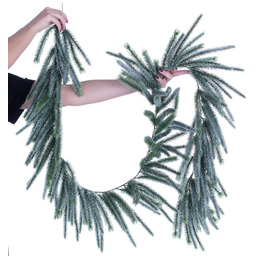 Girlanda Pine Tree 10x10x200cm frosted, 10 x 10