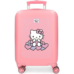 Hello Kitty Walizka dla dzieci, różowa, ABS, czterokierunkowe