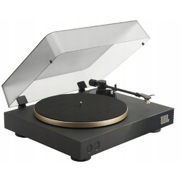 Jbl Spinner Bt złoto-czarny gramofon z Bluetooth 5.2