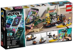 LEGO Hidden Side, klocki, Wrak łodzi rybackiej, 70419