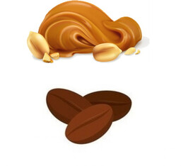 Kawa Arabica mielona lub ziarnista o smaku snikersa