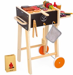 Janod - Drewniany grill - imitacja kuchni