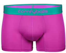 COMFYBALLS Bokserki do biegania REGULAR PERFORMANCE neon purple