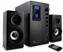 Głośniki Komputerowe 2.1 Do Komputera Subwoofer Z Pilotem