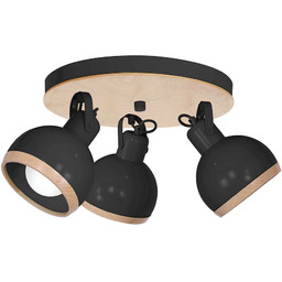 Milagro OVAL BLACK MLP8659 plafon lampa sufitowa nowoczesny