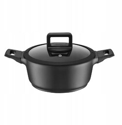 Garnek Aluminiowy Z Pokrywką Enzo 28 CM Ambition