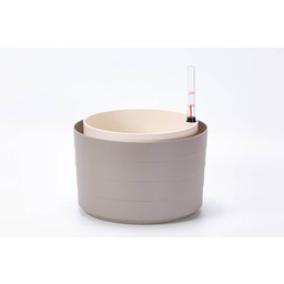 URBALIVE BERBERIS Donica samonawadniająca okrągła 30 cm, jasnoszary