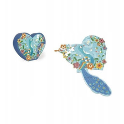 Puzzle 40 Konturowe Serce, Scratch